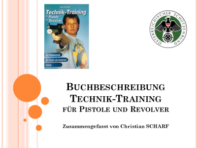 Buchbeschreibung Technik-Training für Pistole und Revolver